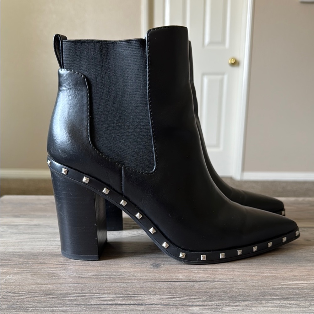 Charles By Charles David Black Chelsea Ankle Boots